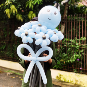 Flower Balloon Graduation