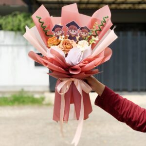 Graduation Art Paper Bouquet