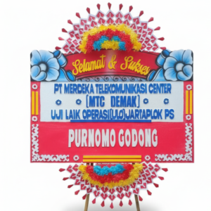 Standing Papan Bunga
