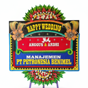 Standing Papan Bunga ( A )
