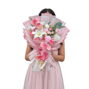 Orchid Artificial Flower Bouquet