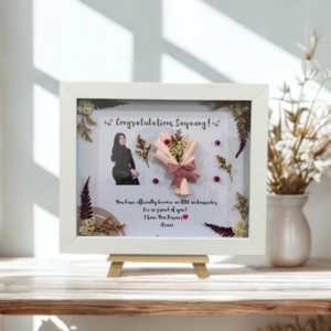 Frame Mini Flower Bouquet