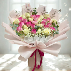 Fresh Flower Full Rose Bouquet